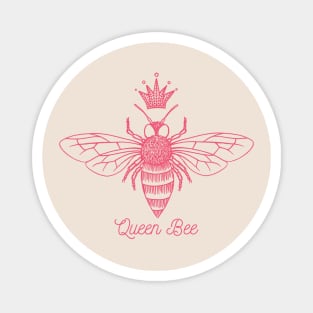 Queen Bee - Pink Magnet